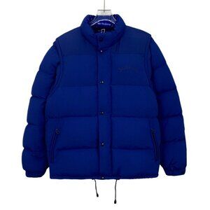 Burberrys Blue Puffer Jacket Mens Size S